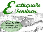 EarthquakeseminarOct26