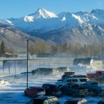 Snowdrift blocking in your car kind of day