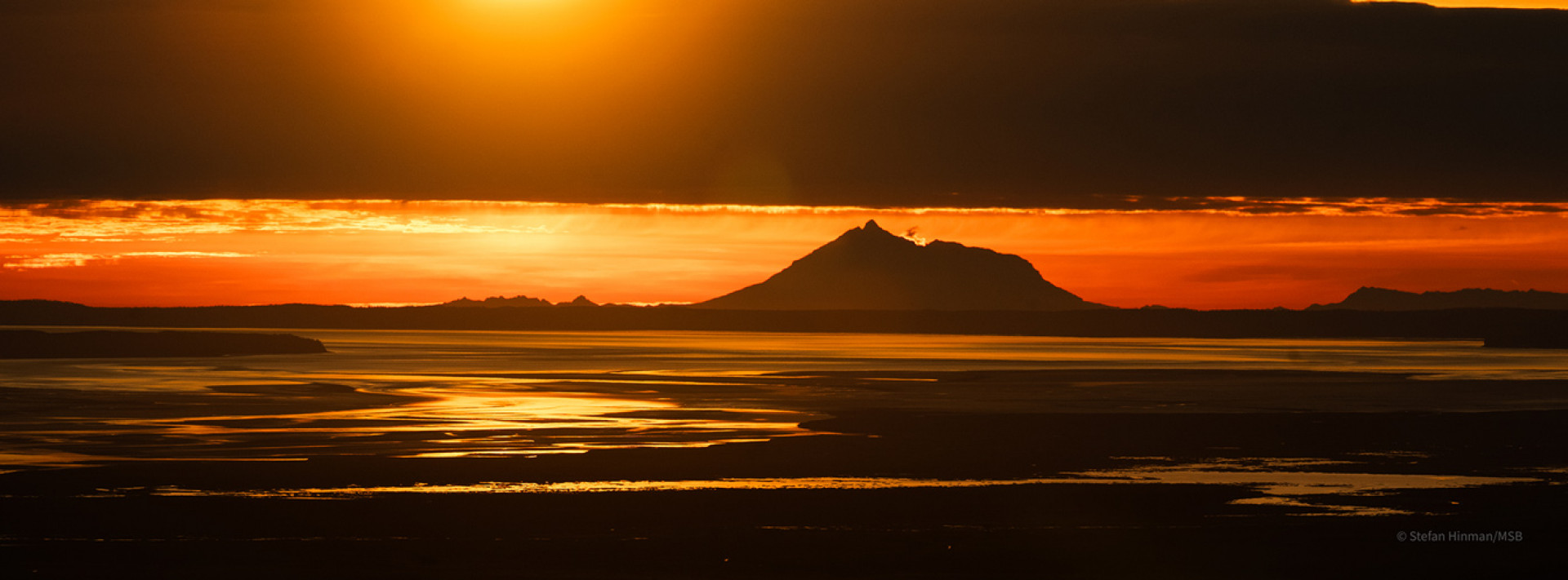 Knik Arm Winter Sunset